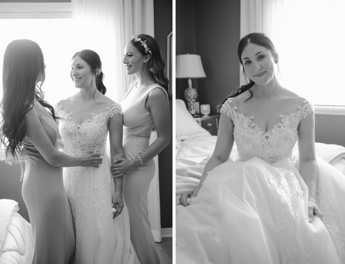 Montreal wedding photographer captures Italian wedding couple at Montreal venue