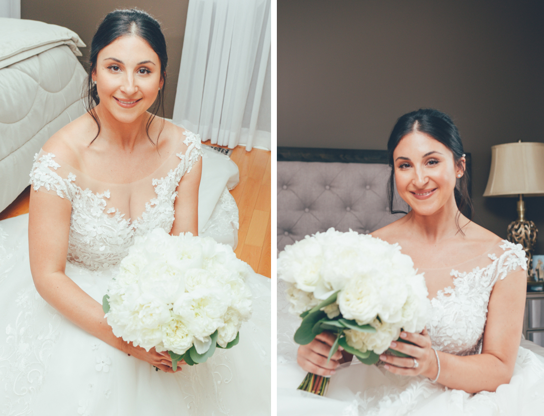 Montreal wedding photographer captures Italian wedding couple at Montreal venue