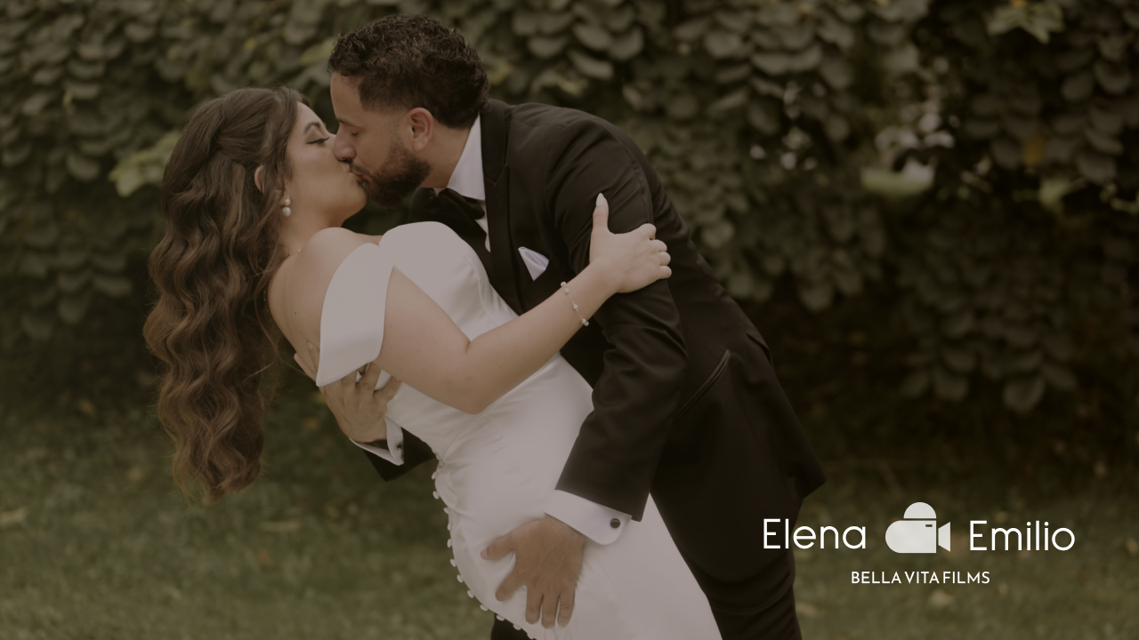 Montreal wedding videographer captures couple's wedding film at Montreal venue