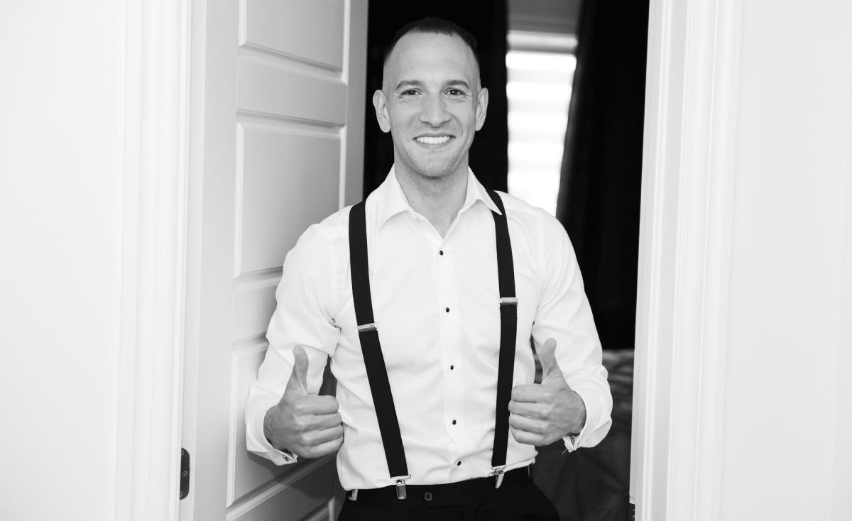 Montreal wedding photographer captures bride's emotional moment at Montreal wedding ceremony