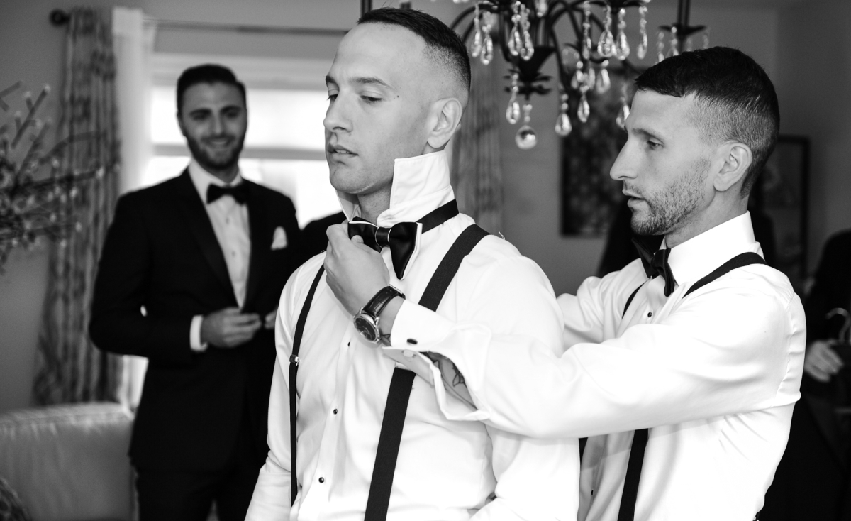 Montreal wedding photographer captures Italian wedding couple at Montreal venue
