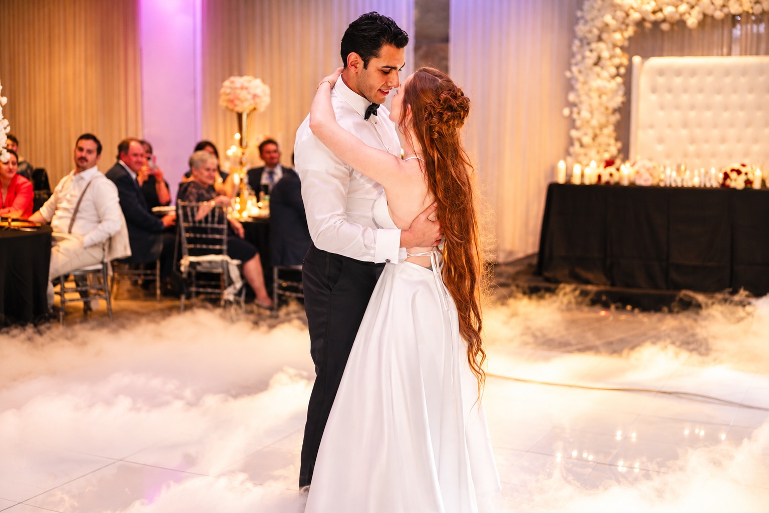 Jenna and Pouya's first dance